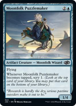 Moonfolk Puzzlemaker 324 card from Jumpstart 2022