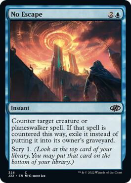 No Escape 328 card from Jumpstart 2022