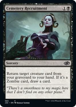 Cemetery Recruitment 385 card from Jumpstart 2022