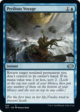 Perilous Voyage 334 card from Jumpstart 2022