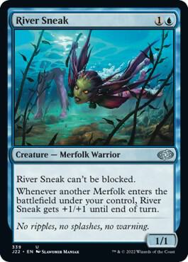 River Sneak 339 card from Jumpstart 2022