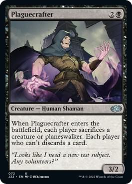 Plaguecrafter 72 card from Jumpstart 2022