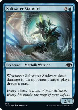 Saltwater Stalwart 342 card from Jumpstart 2022