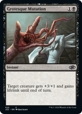 Grotesque Mutation 425 card from Jumpstart 2022