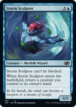Storm Sculptor 355 card from Jumpstart 2022