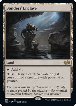 Bonders' Enclave 811 card from Jumpstart 2022