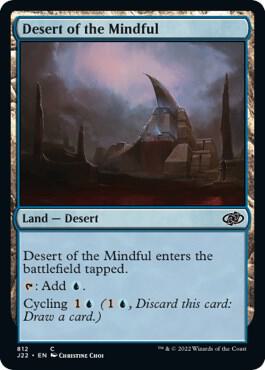 Desert of the Mindful 812 card from Jumpstart 2022