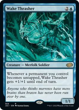 Wake Thrasher 369 card from Jumpstart 2022
