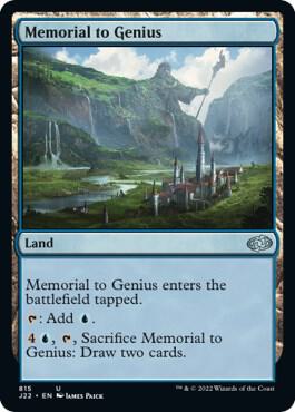 Memorial to Genius 815 card from Jumpstart 2022