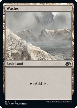 Wastes 834 card from Jumpstart 2022
