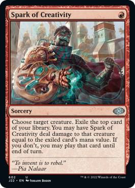 Spark of Creativity 602 card from Jumpstart 2022