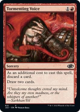 Tormenting Voice 615 card from Jumpstart 2022