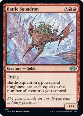 Battle Squadron 497 card from Jumpstart 2022