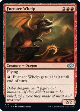 Furnace Whelp 537 card from Jumpstart 2022