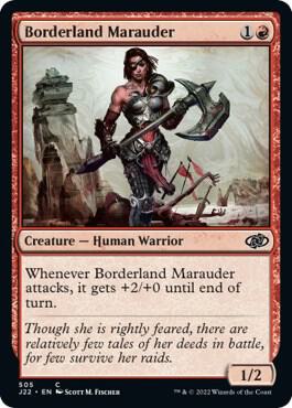 Borderland Marauder 505 card from Jumpstart 2022