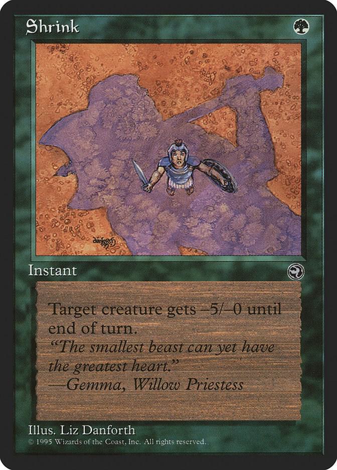 Shrink 97 card from Homelands