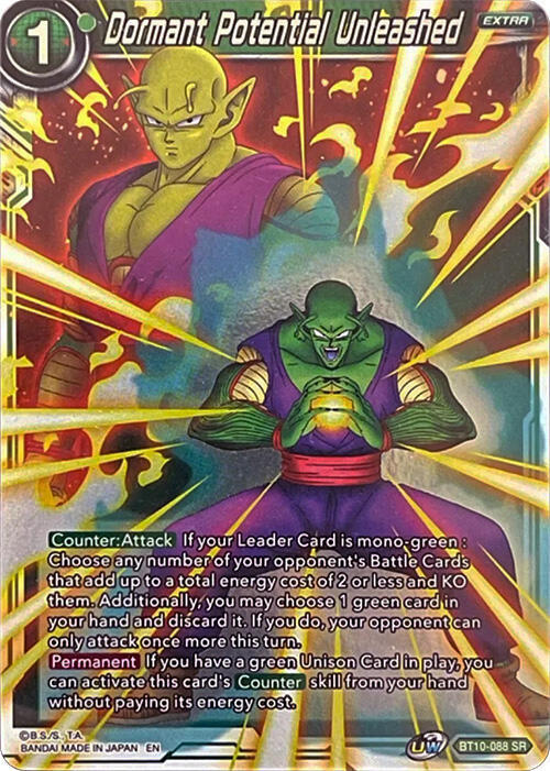 Dormant Potential Unleashed (Gift Collection 2022) BT10-088 card from Promotion Cards