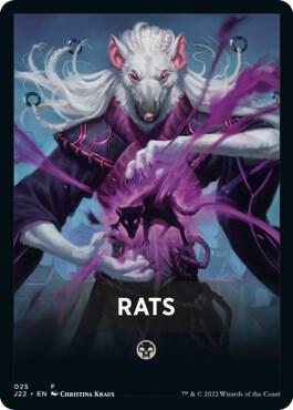 Rats Theme Card 25 card from Jumpstart 2022