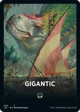 Gigantic Theme Card 40 card from Jumpstart 2022