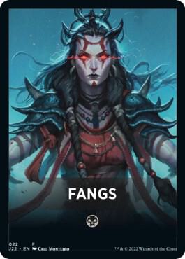 Fangs Theme Card 22 card from Jumpstart 2022