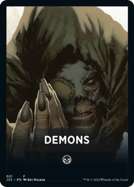 Demons Theme Card 21 card from Jumpstart 2022