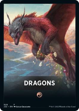 Dragons Theme Card 29 card from Jumpstart 2022