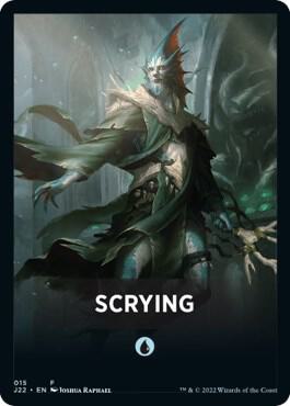 Scrying Theme Card 15 card from Jumpstart 2022