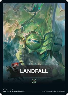 Landfall Theme Card 42 card from Jumpstart 2022