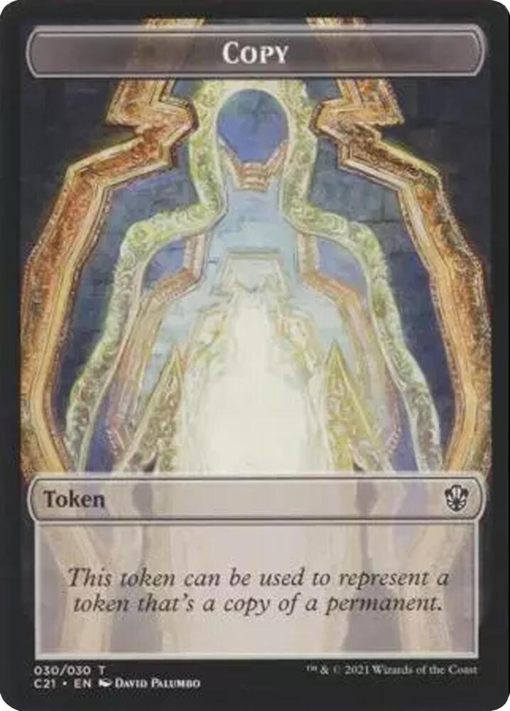 Copy // Land Mine Double-Sided Token (Secret Lair) 30 // 12 card from Unique and Miscellaneous Promos