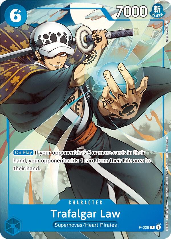 Trafalgar Law (Tournament Pack Vol. 1) P-009 card from One Piece Promotion Cards