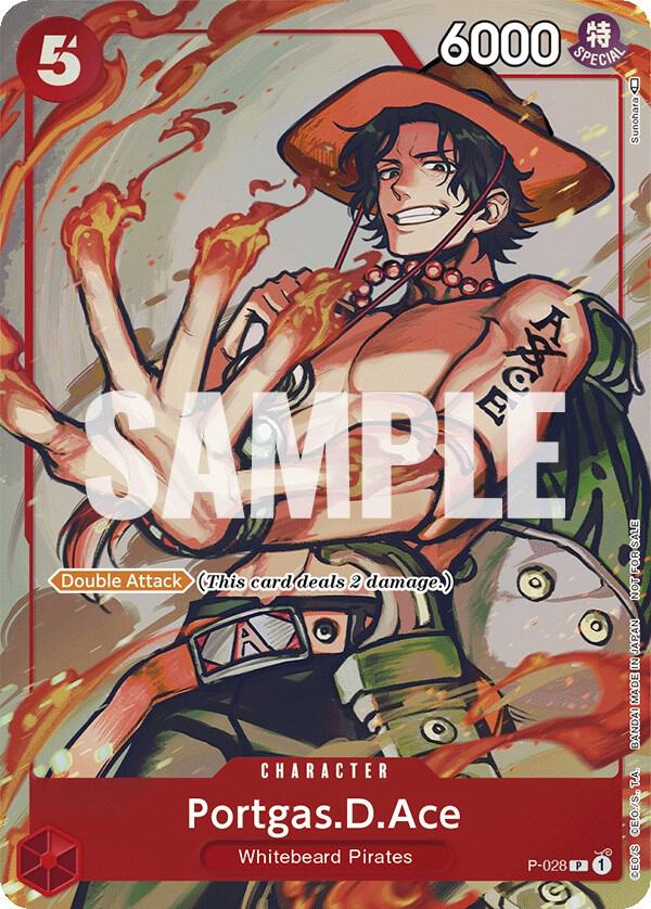Portgas.D.Ace (Event Pack Vol. 1) P-028 card from One Piece Promotion Cards