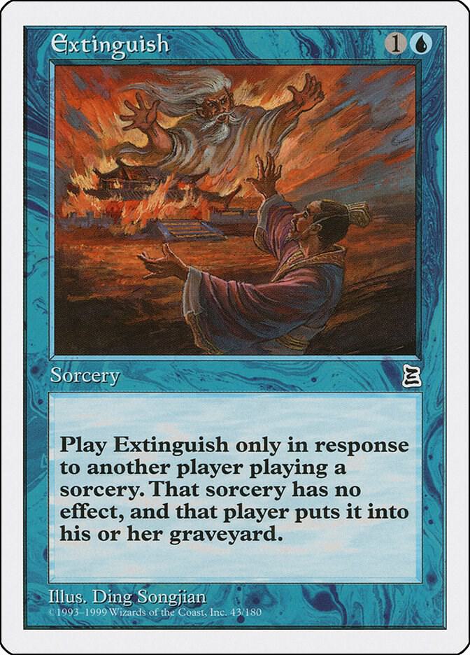 Extinguish 43 card from Portal Three Kingdoms