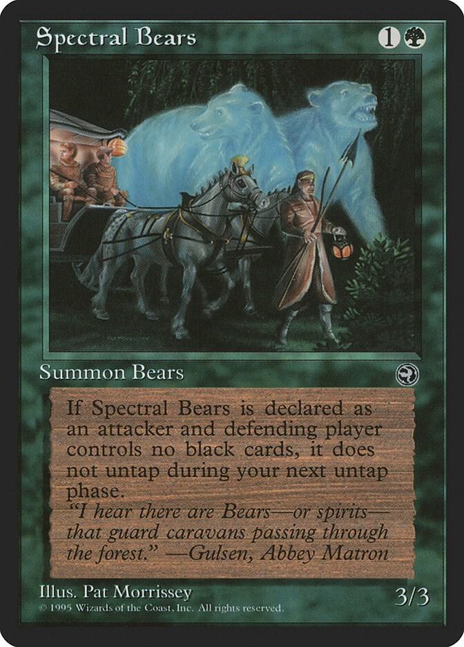 Spectral Bears card from Homelands