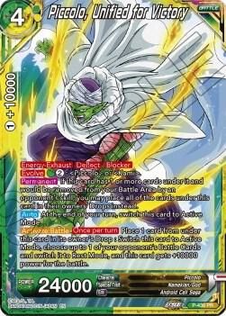 Piccolo, Unified for Victory P-436 card from Promotion Cards