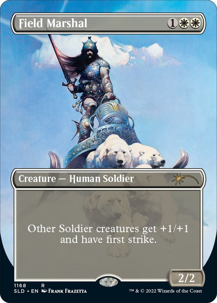 Field Marshal 1168 card from Secret Lair Drop Series