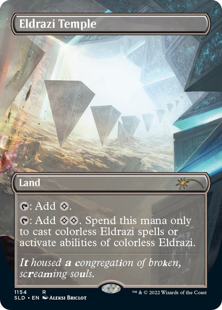 Eldrazi Temple 1154 card from Secret Lair Drop Series