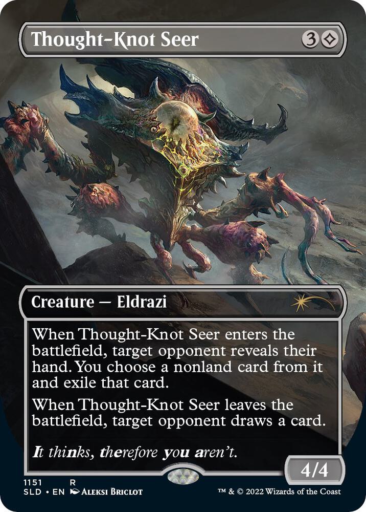 Thought-Knot Seer 1151 card from Secret Lair Drop Series