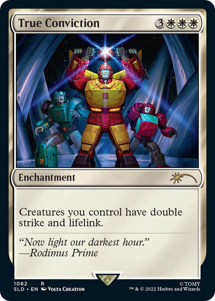 True Conviction 1082 card from Secret Lair Drop Series