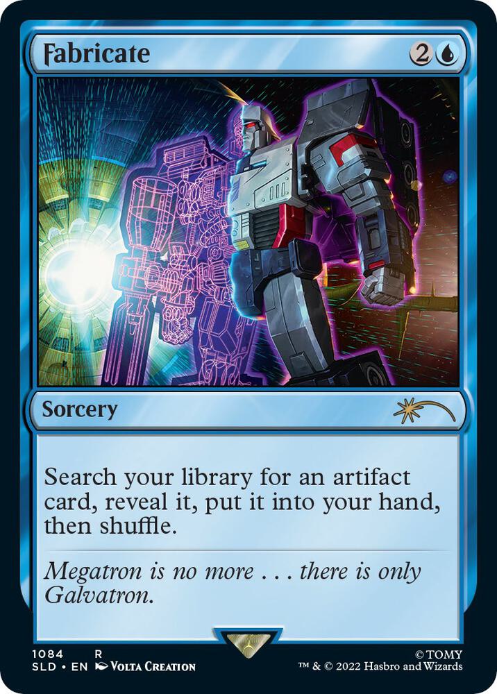 Fabricate 1084 card from Secret Lair Drop Series