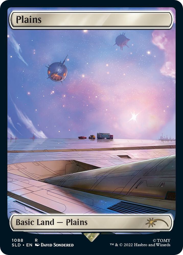 Plains 1088 card from Secret Lair Drop Series