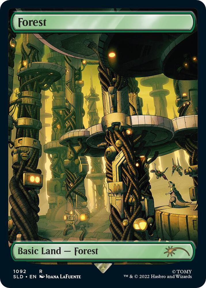 Forest 1092 card from Secret Lair Drop Series