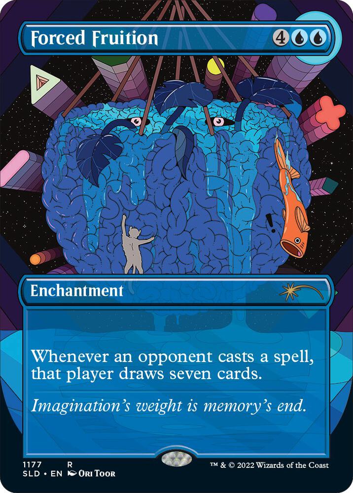 Forced Fruition 1177 card from Secret Lair Drop Series