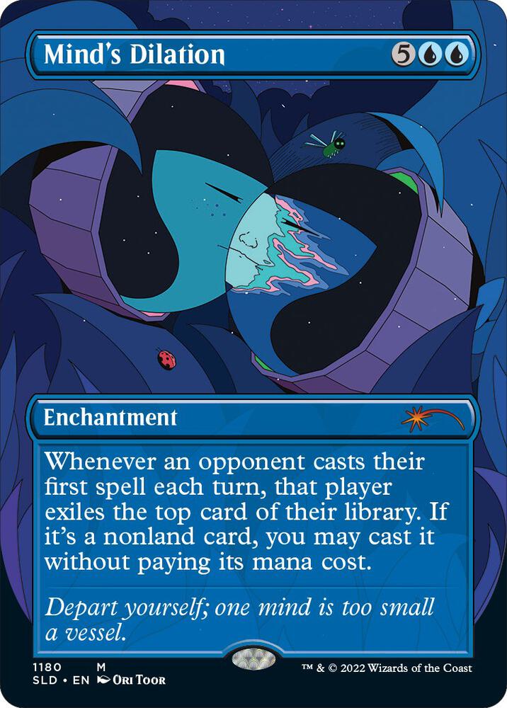 Mind's Dilation 1180 card from Secret Lair Drop Series