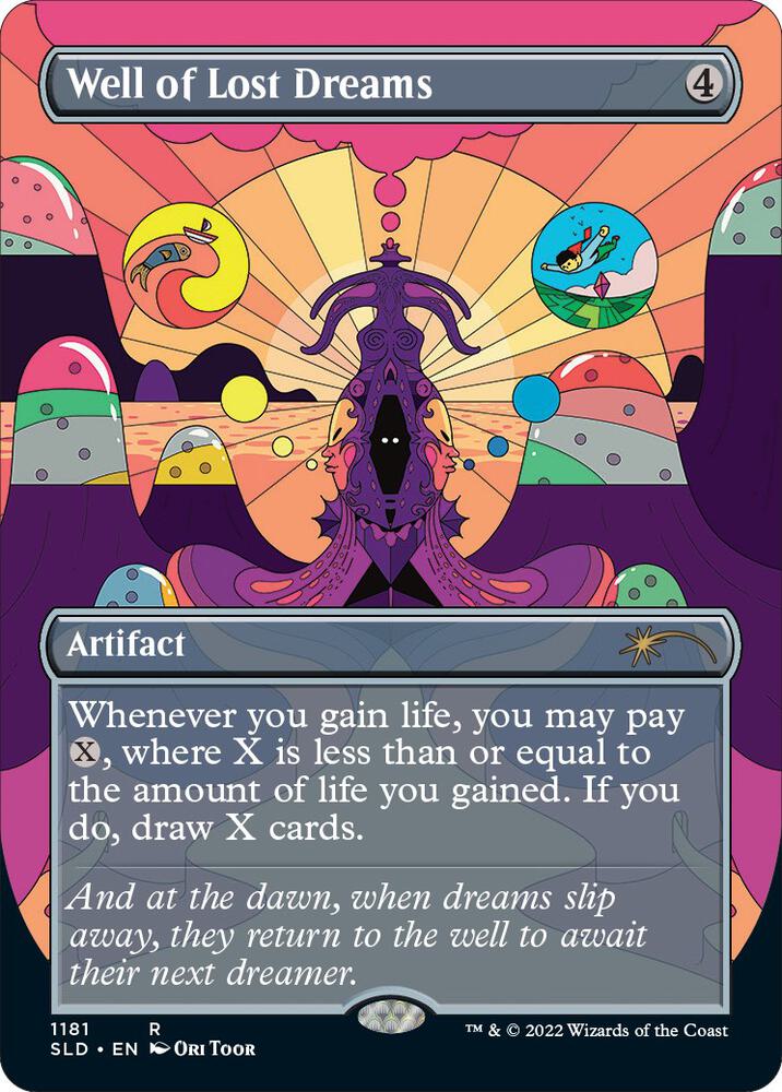 Well of Lost Dreams 1181 card from Secret Lair Drop Series