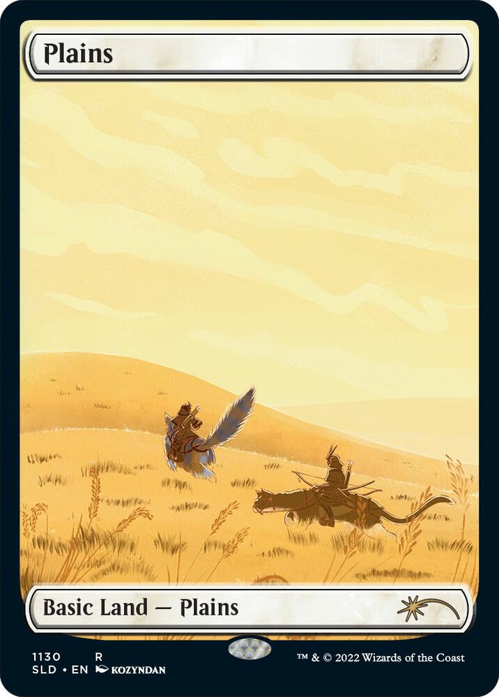 Plains 1130 card from Secret Lair Drop Series
