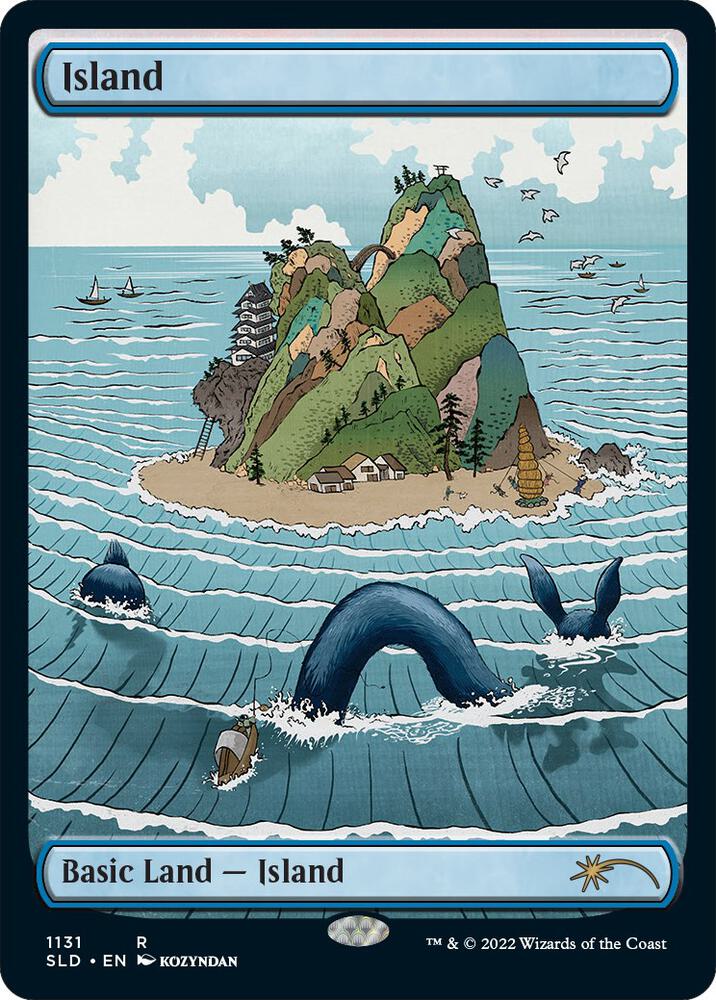 Island 1131 card from Secret Lair Drop Series
