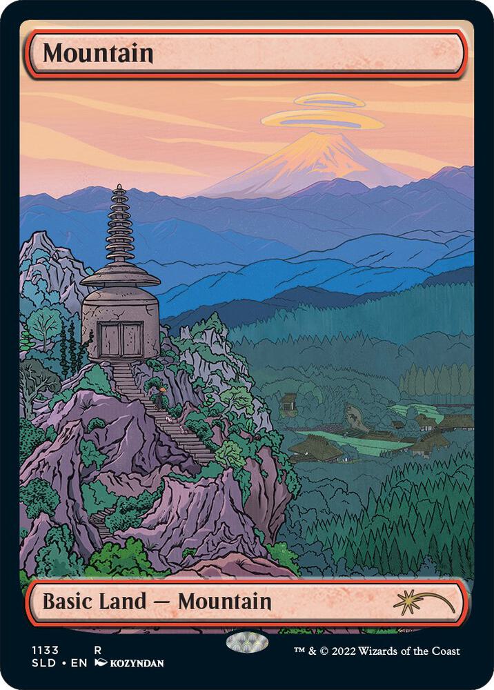 Mountain 1133 card from Secret Lair Drop Series