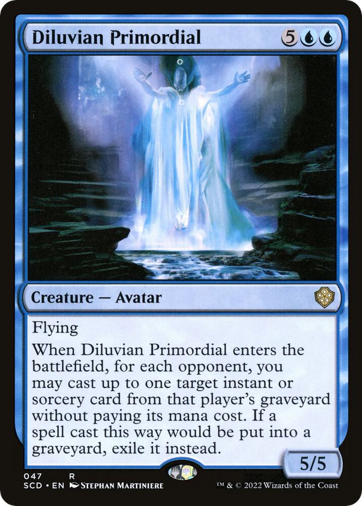 Diluvian Primordial 47 card from Starter Commander Decks