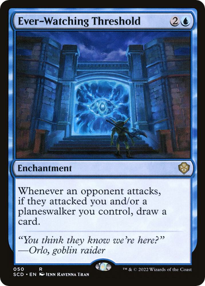 Ever-Watching Threshold 50 card from Starter Commander Decks