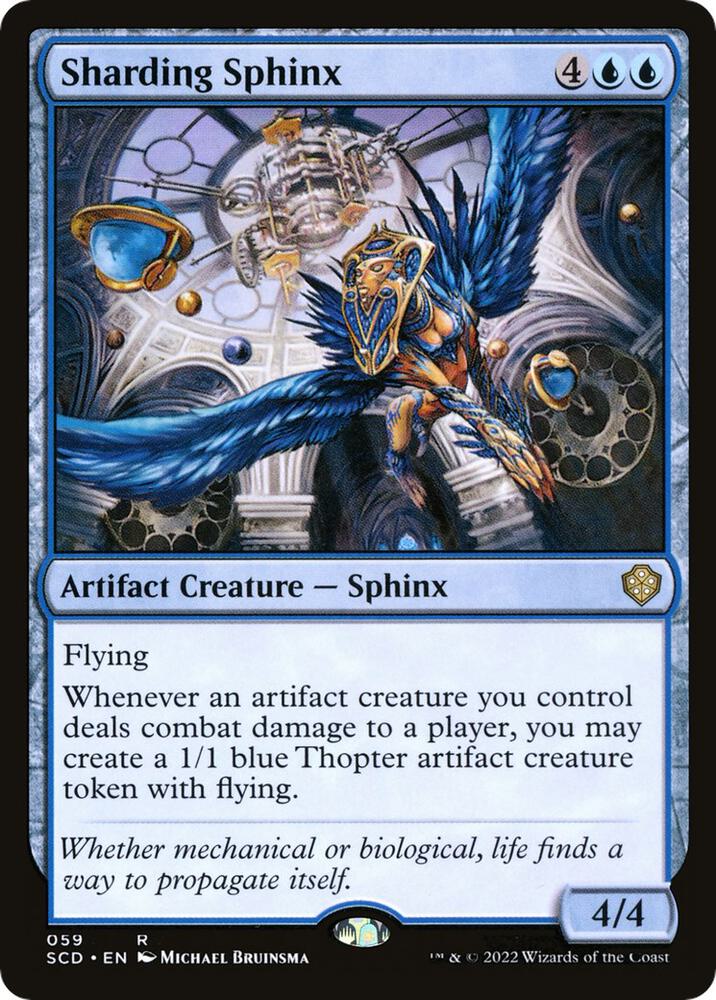 Sharding Sphinx 59 card from Starter Commander Decks